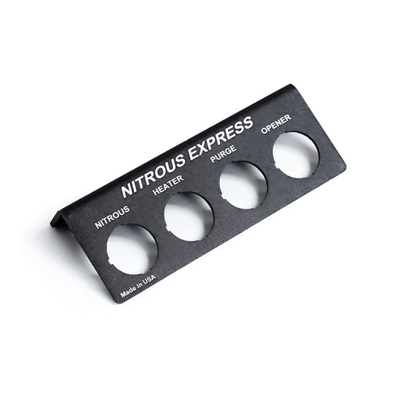 Nitrous Express Switch Panel, Universal Horizontal - 15807