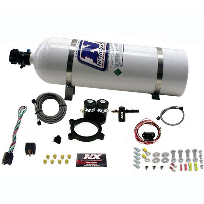 Nitrous Express 2021+ F-150 5.0 Coyote Truck Nitrous Plate System (15lb Bottle), part 20959-15