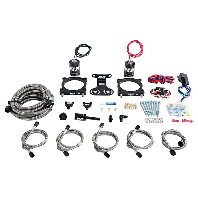 Nitrous Express 2024+ 5.0L Mustang Dual Throttle Body Plate System - No Bottle - 20964-00