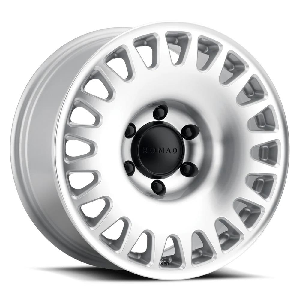 Nomad N503MC Sahara Machined 17x8.5in / 6X139.7 BP / 0mm Offset / 106.1mm Bore - Machined CC