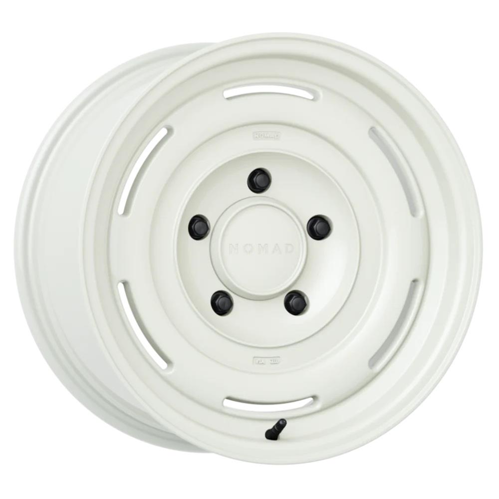 Nomad N504VW Field 17x8.5in / 5X150 BP / 35mm Offset / 110.5mm Bore - Vintage White