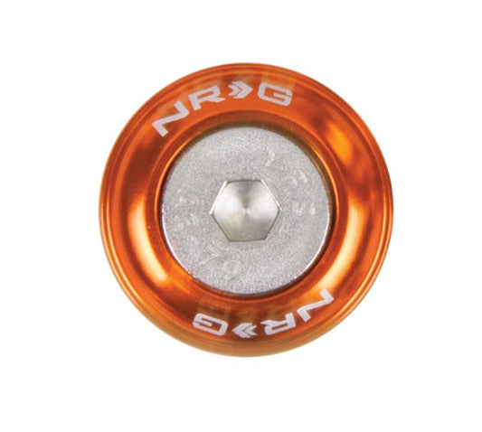 NRG Innovations Fender Washer Kit for Metal - Orange - 10pc – FW-110OR