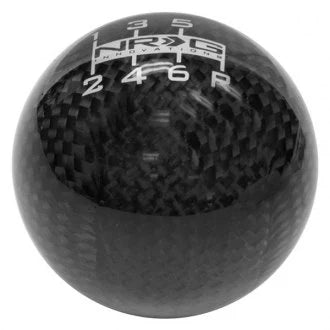 NRG Innovations Ball Style Shift Knob - Carbon Fiber - SK-301BC-2-W