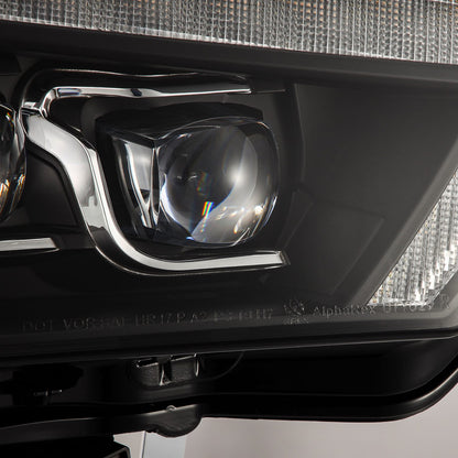 AlphaRex 14-22 Toyota 4Runner MK II NOVA-Series LED Projector Headlights Black - 880808 AlphaRex