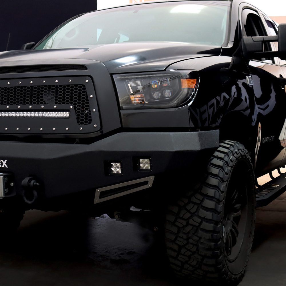 AlphaRex 880820 07-13 Toyota Tundra/08-17 Toyota Sequoia MK II NOVA-Series LED Projector Headlights Alpha-Black (With Level Adjuster) - 880820 AlphaRex