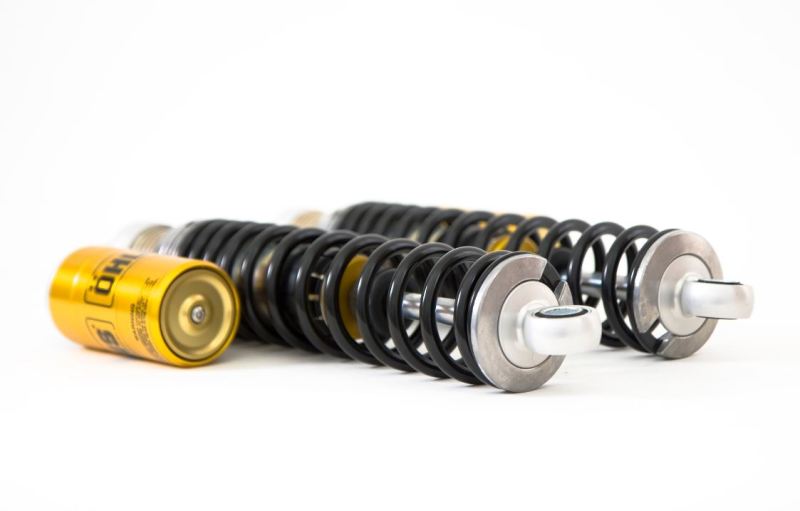 Ohlins HD 907 STX36 Twin Piggyback rear shocks for Harley-Davidson XR1200.