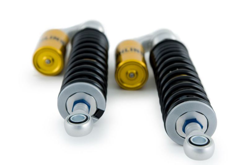 Ohlins HD 907 STX36 Twin Piggyback rear shocks for Harley-Davidson XR1200.