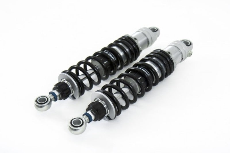 Ohlins HD 928 STX36 Twin Rear Shocks for Harley-Davidson V-Rod motorcycles.