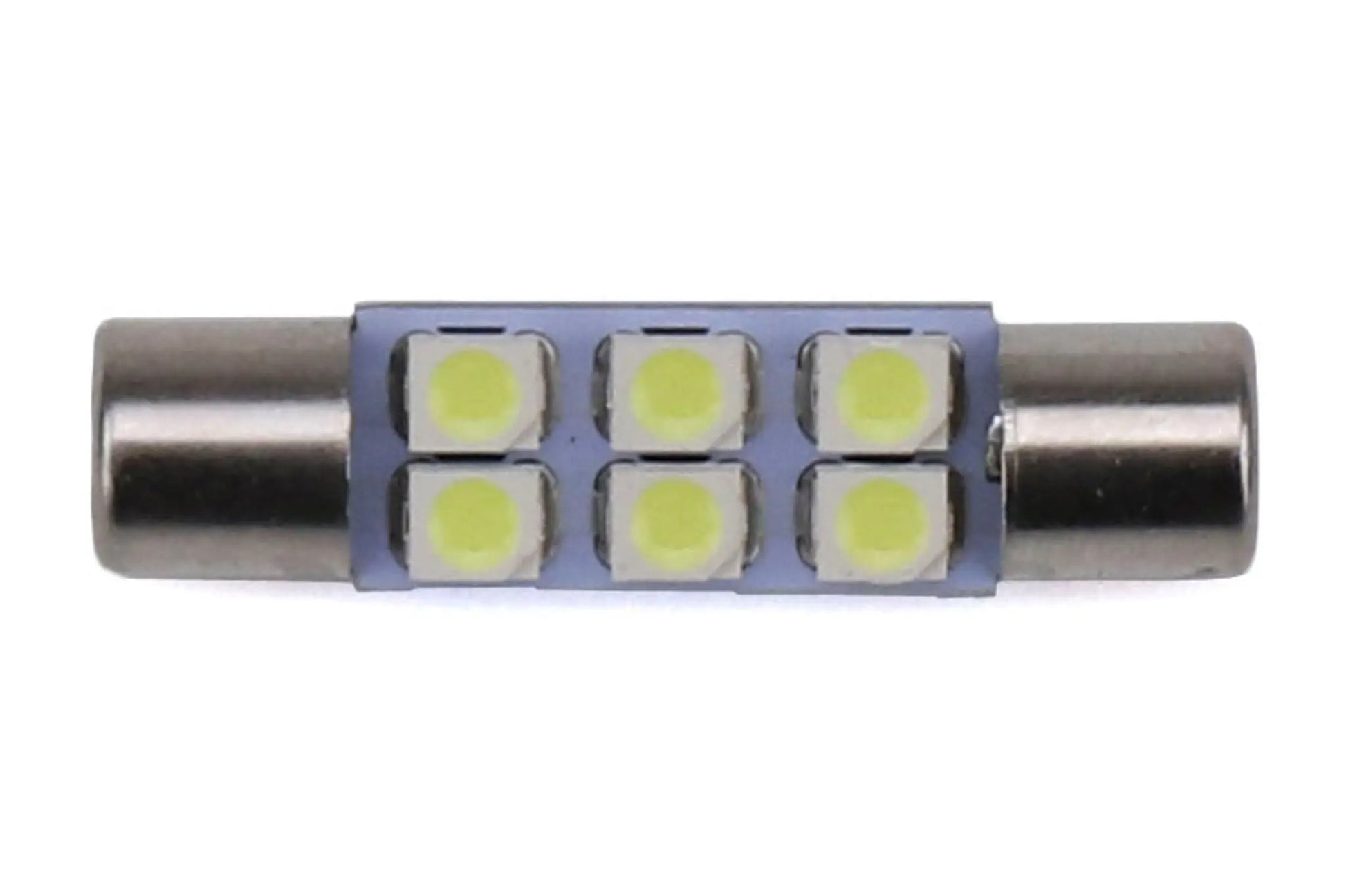 OLM 28mm fuse style cool white LED sun visor bulb
