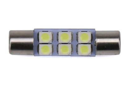 OLM 28mm fuse style cool white LED sun visor bulb