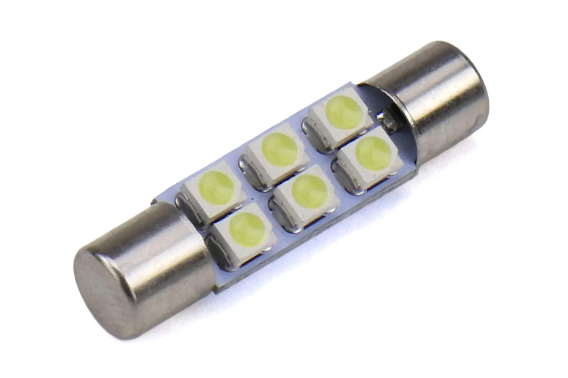 OLM 28mm fuse style cool white LED sun visor bulb