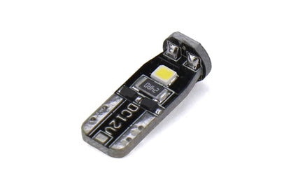 OLM Black Circuit N3 T10 LED bulb with bright white output