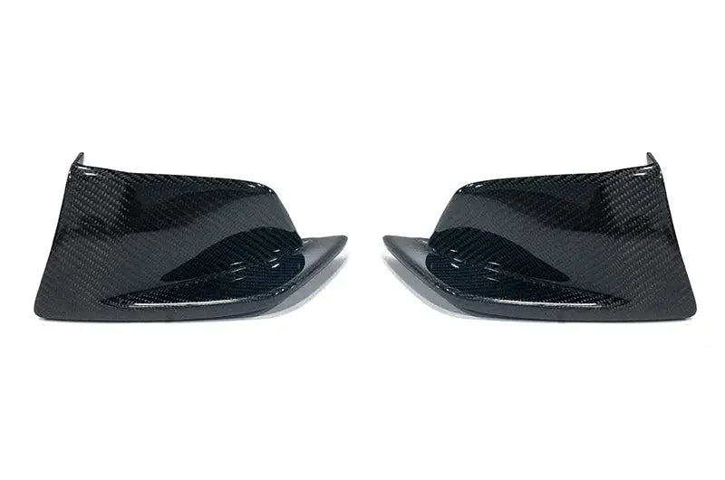 OLM carbon fiber CS style rear bumper lips for Subaru BRZ and Toyota GR86