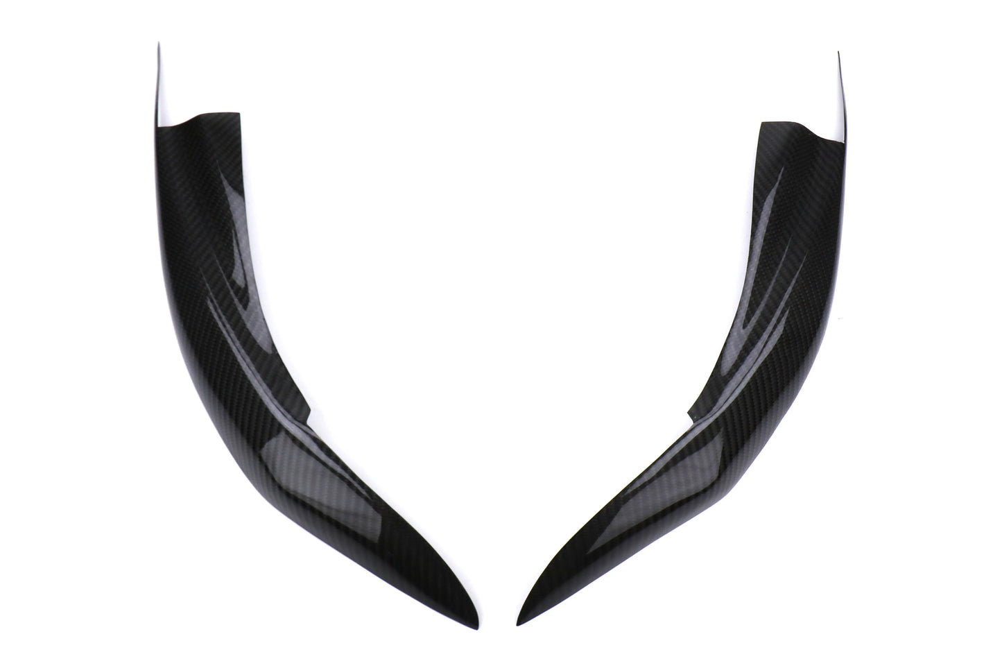 OLM carbon fiber headlight eyelids for 2015-2021 WRX and STI