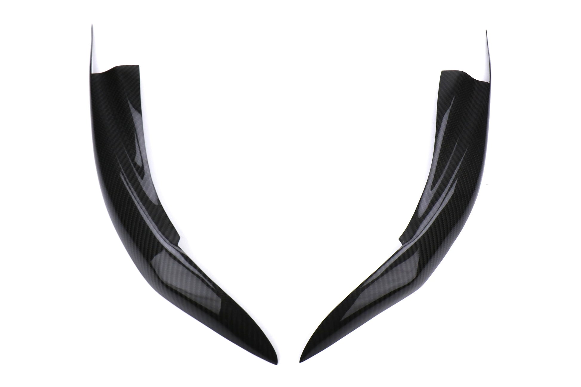 OLM carbon fiber headlight eyelids for 2015-2021 WRX and STI