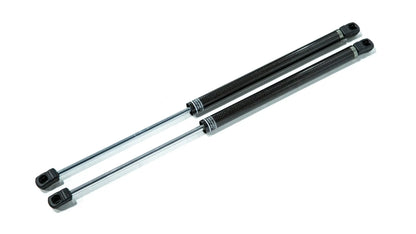 OLM carbon fiber wrapped hood struts for 2022-2026 WRX