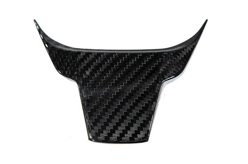 OLM gloss carbon fiber lower steering wheel cover for Honda Civic and Civic Type R