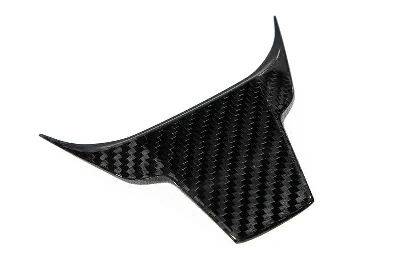 OLM gloss carbon fiber lower steering wheel cover for Honda Civic and Civic Type R