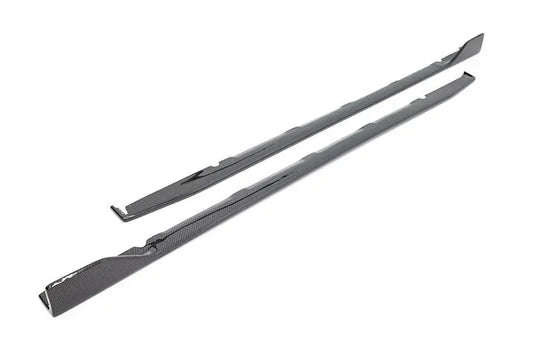 OLM carbon fiber side skirts for 2015-2021 WRX and STI