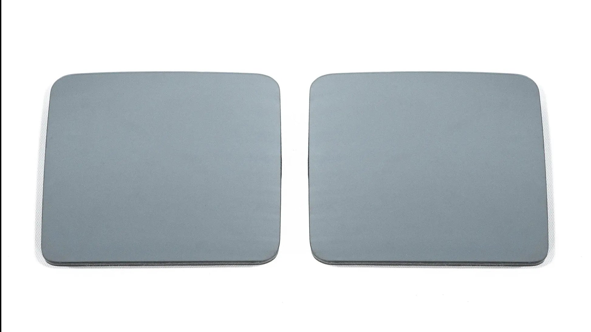 OLM chrome heated convex mirrors for 2018-2026 Wrangler JL