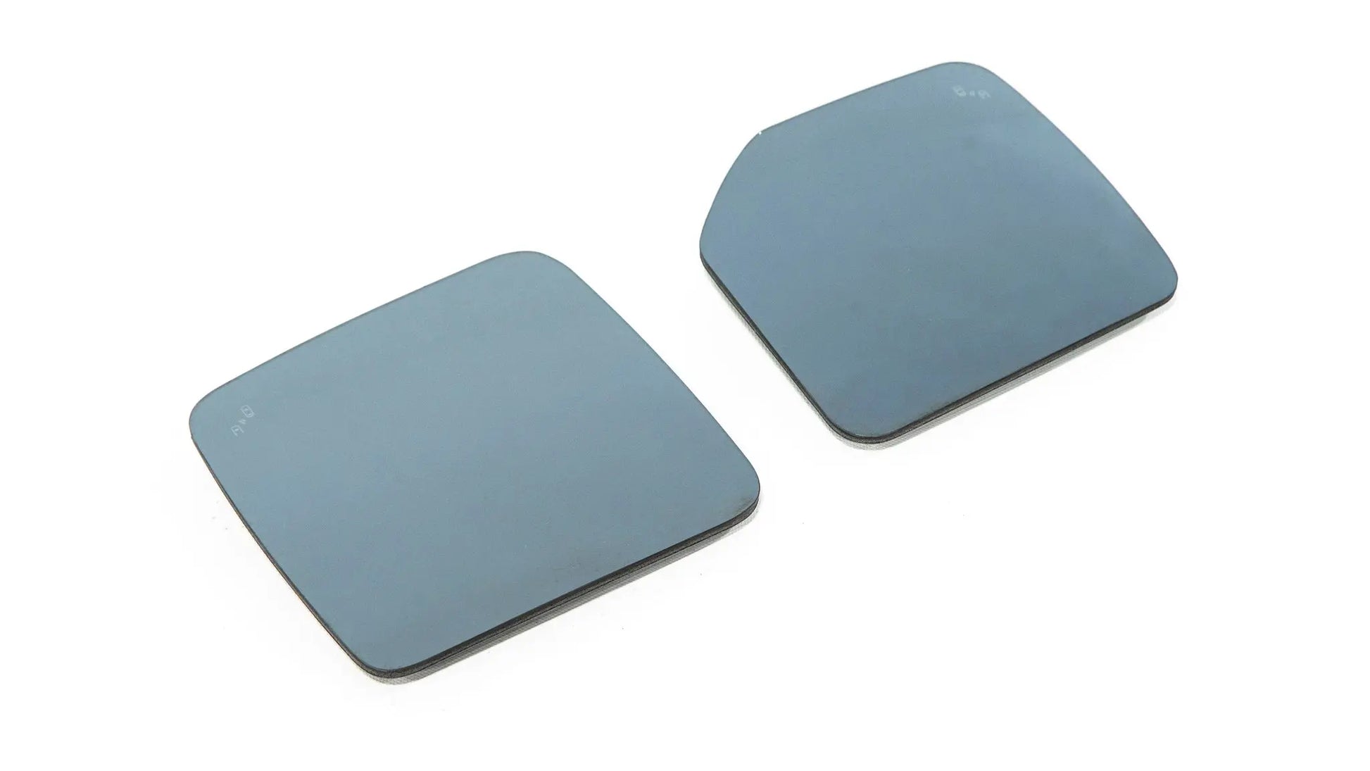 OLM chrome wide angle mirrors with defrost and blind spot monitoring for 2021-2026 Bronco