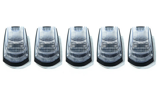 OLM clear lens amber cab light replacement set for 2017-2022 F-250 F-350 Super Duty