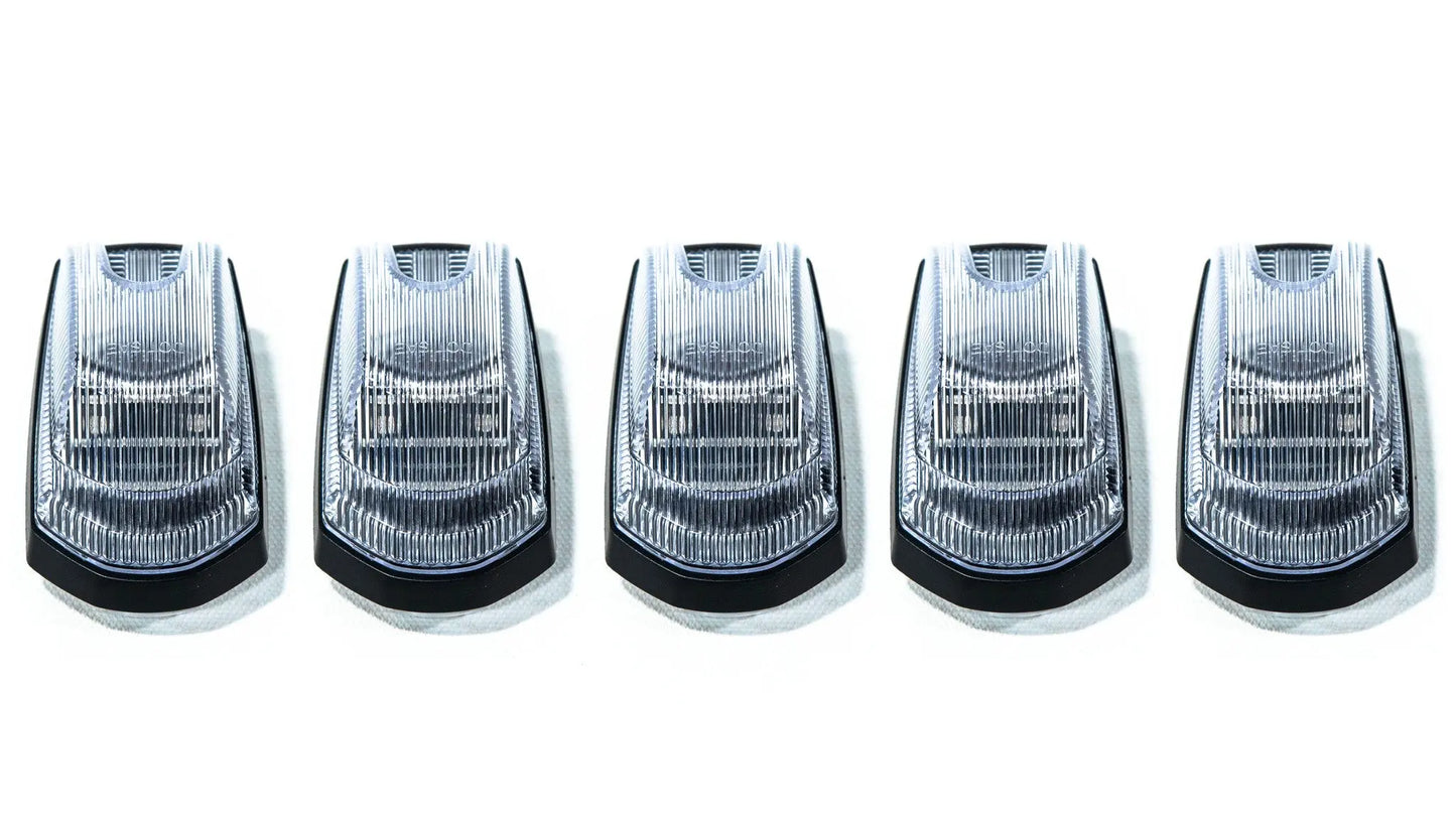 OLM clear lens white cab light replacement set for 2017-2022 F-250 F-350 Super Duty