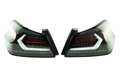 OLM Evolution black tail lights for 2015-2021 WRX and STI
