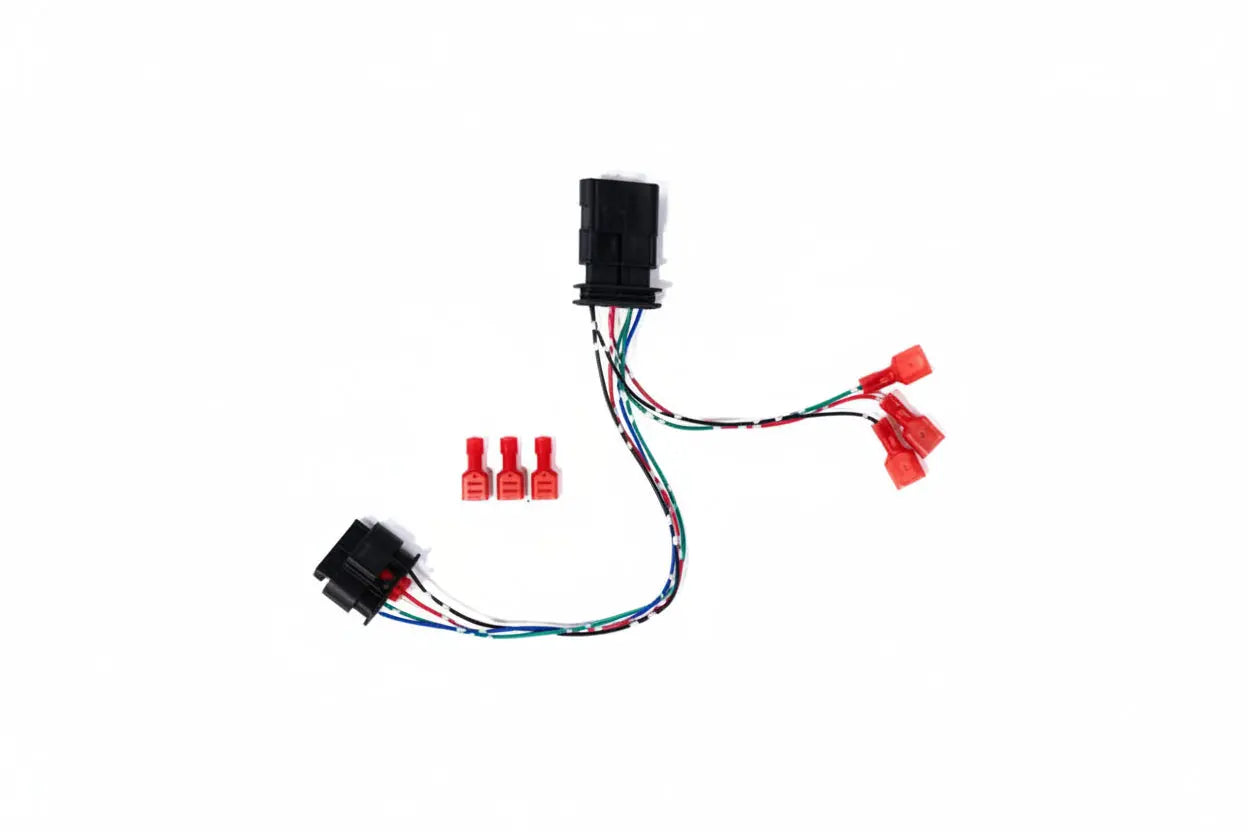OLM fender vent sidemarker plug and play harness for Jeep JL Wrangler