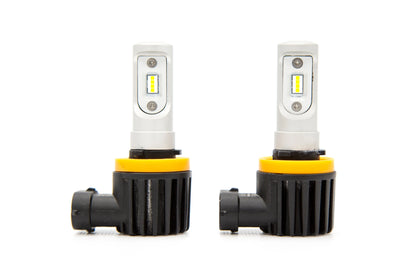 OLM First Strike H11 H16 LED light bulbs for plug and play fog light replacement