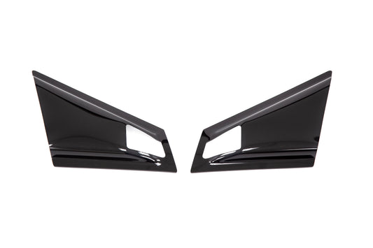 OLM front quarter window louvers for 2015-2021 WRX and STI