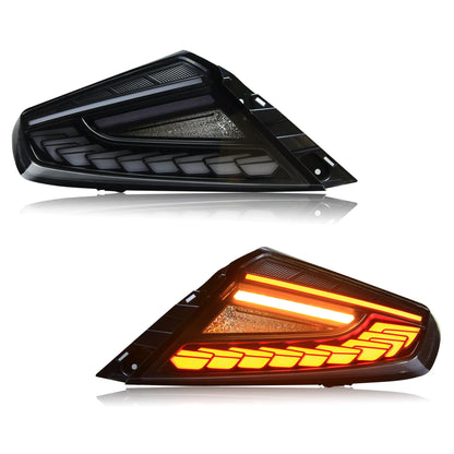 OLM Phantom-Spec LED taillights clear white for 2022-2026 Subaru WRX