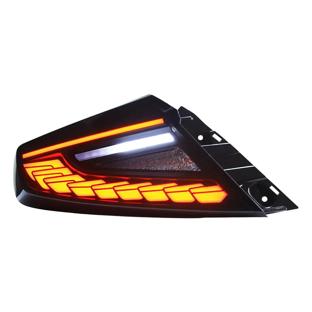 OLM Phantom-Spec LED taillights smoke white for 2022-2026 Subaru WRX