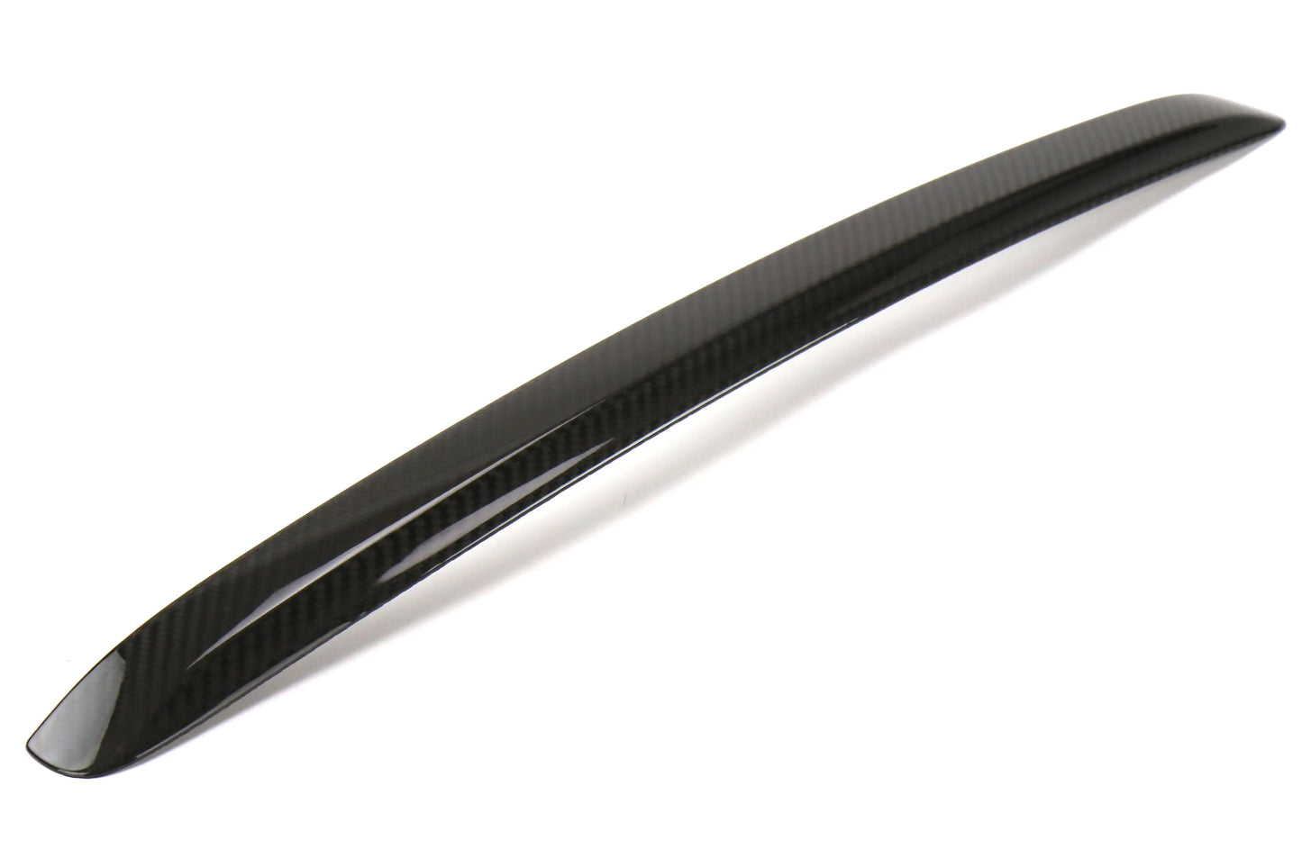 OLM S-Line dry carbon fiber trunk trim for 2015-2021 Subaru WRX and STI