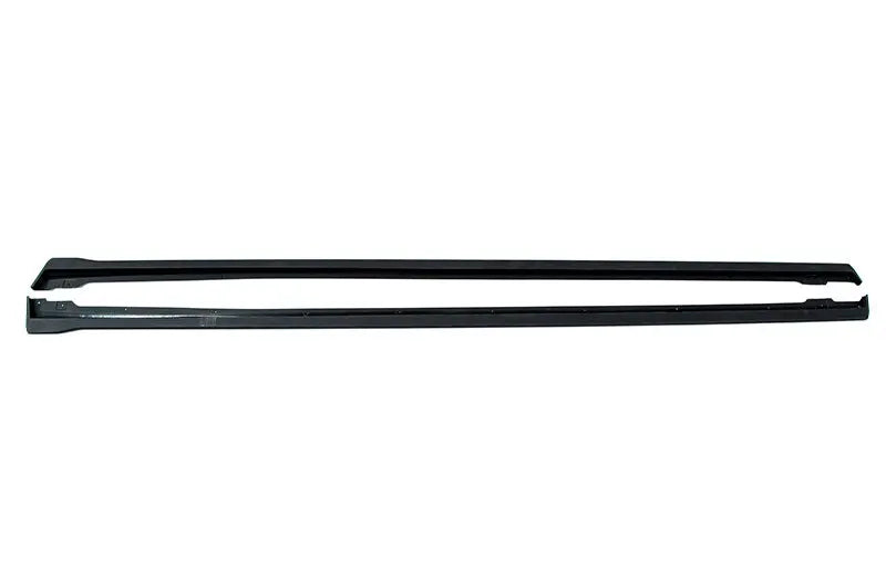 OLM S Style matte black side skirts for 2022-2026 Subaru WRX