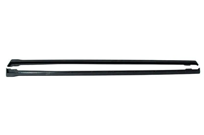 OLM S Style matte black side skirts for 2022-2026 Subaru WRX