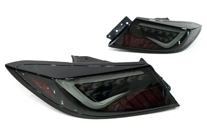 OLM Scythe Style smoked LED taillights for Subaru BRZ and Toyota GR86
