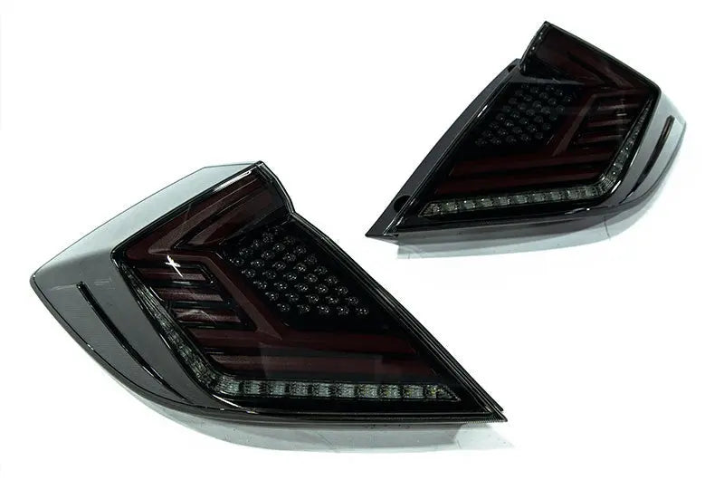 OLM Select V1 Pulse LED taillights for Honda Civic Hatchback FK7 and FK8