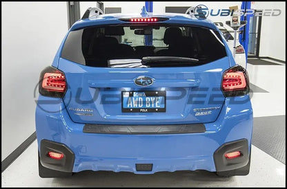 OLM smoke lens gold housing high mount brake light for 2013-2016 Crosstrek
