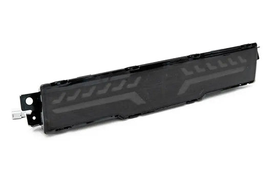 OLM smoke lens black base white bar rear fog light for 2022-2026 BRZ and GR86