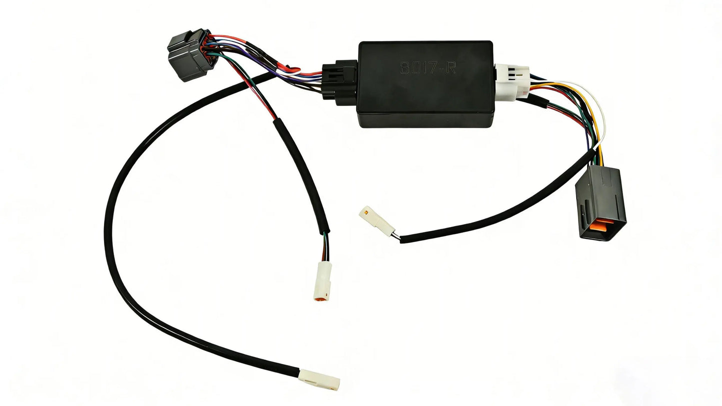 OLM Sokudo headlight harness for 2022-2026 Subaru WRX Limited GT and TR trims