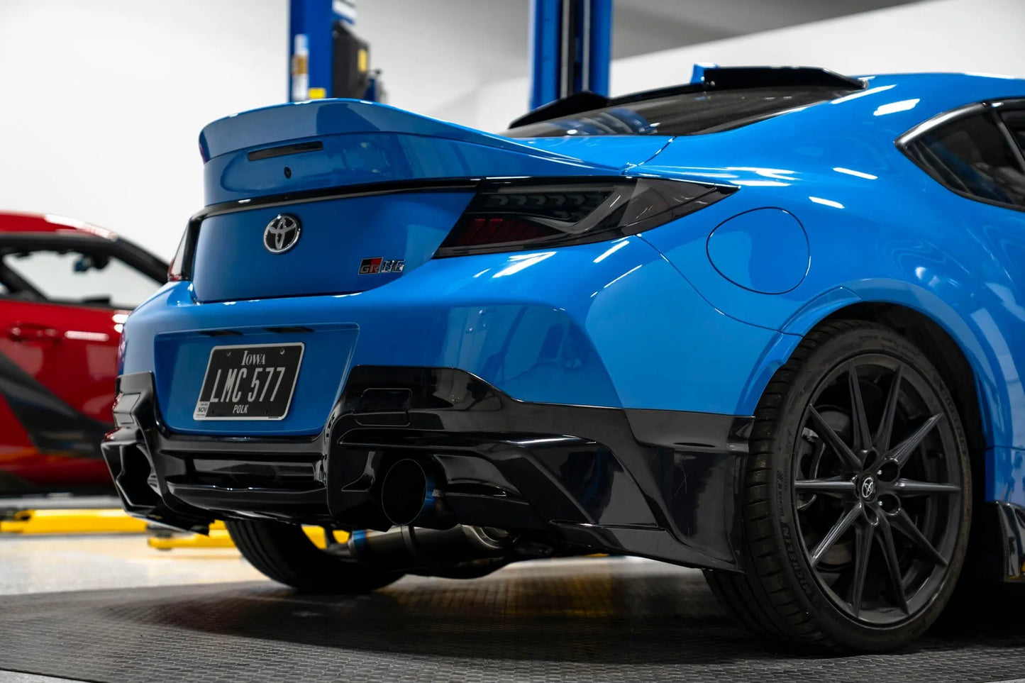 OLM TR Style unpainted rear bumper lip for 2022-2026 GR86 and BRZ