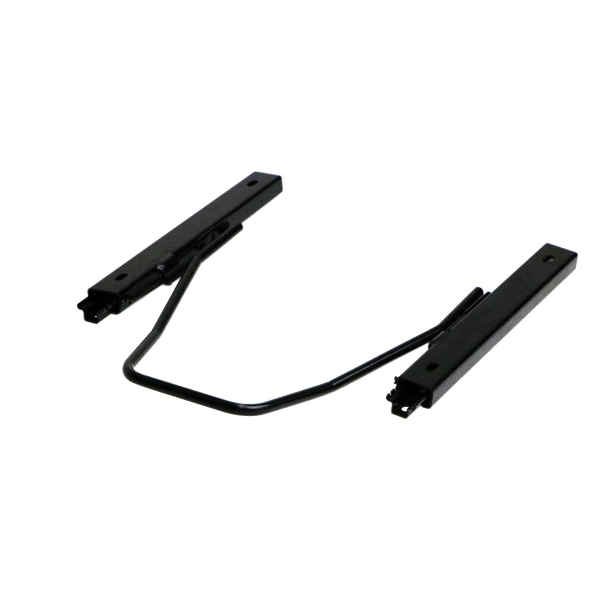 OMP universal steel seat mounting sliding rail kit in black, part HC0-0665
