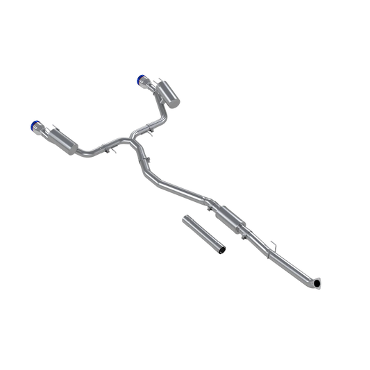 MBRP 22-24 Honda Civic SI 1.5L T304 SS 3in Cat-Back Exhaust 2.5in Dual Split Rear w/ Burnt End Tips MBRP