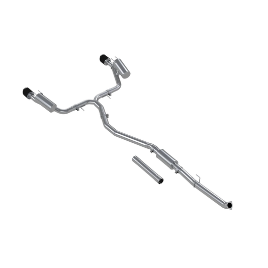 MBRP 22-24 Honda Civic SI 1.5L T304 SS 3in Cat-Back Exhaust 2.5in Dual Split Rear w/ CF Tips S49033CF MBRP
