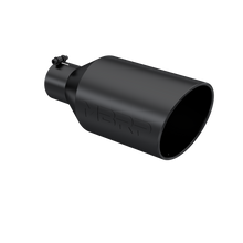 Load image into Gallery viewer, MBRP 8 Inch O.D. Rolled End 4 Inch Inlet 18 Inch Length Exhaust Tip T5128BLK