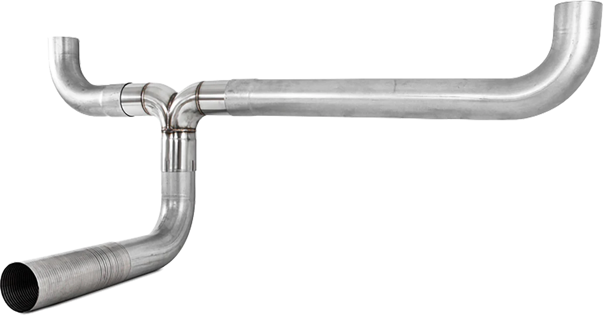 MBRP Universal Full size Pickup "T" Pipe kit, AL - UT2001 MBRP