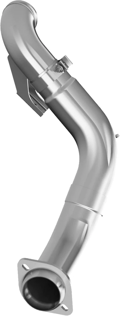 MBRP 4" Turbo Down Pipe, T409, Ford 6.7L Powerstroke Non Cab & Chassis Only 2015 - 2016 MBRP