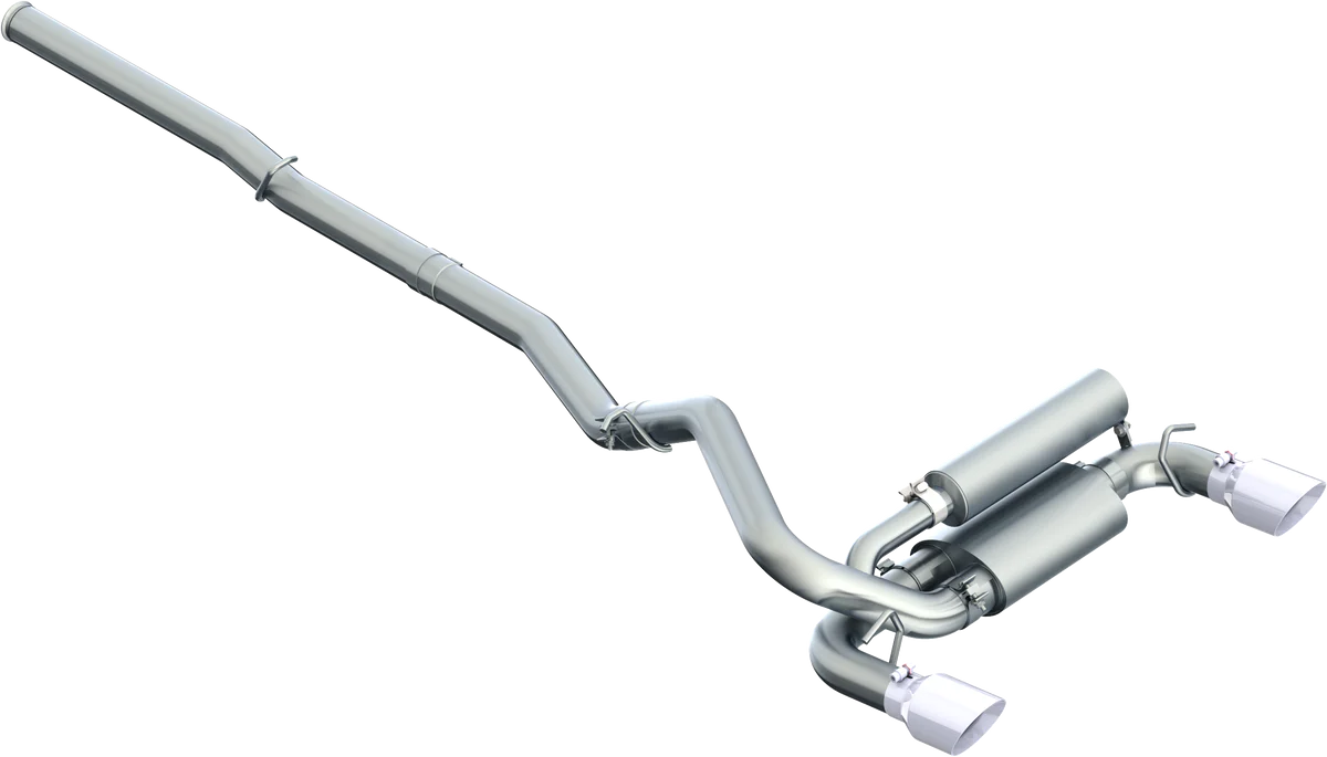MBRP 2016-2018 Ford Focus RS 3-INCH CAT-BACK EXHAUST DUAL REAR EXIT, STREET PROFILE