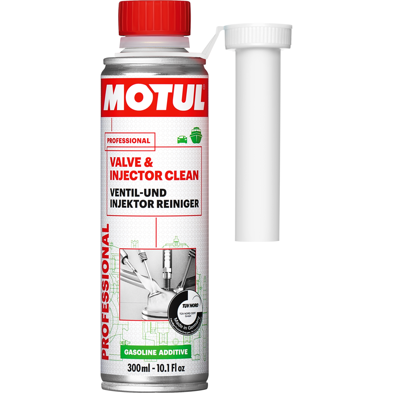 Motul 300ml Valve and Injector Clean Additive